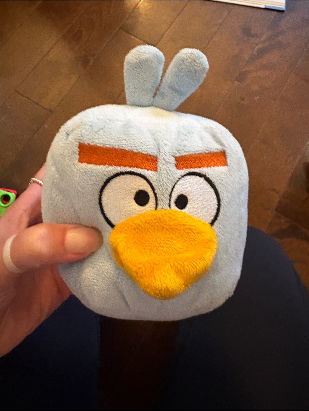 Angry Birds Space Ice Cube Blue Bird Plush 4" Stuffed Toy